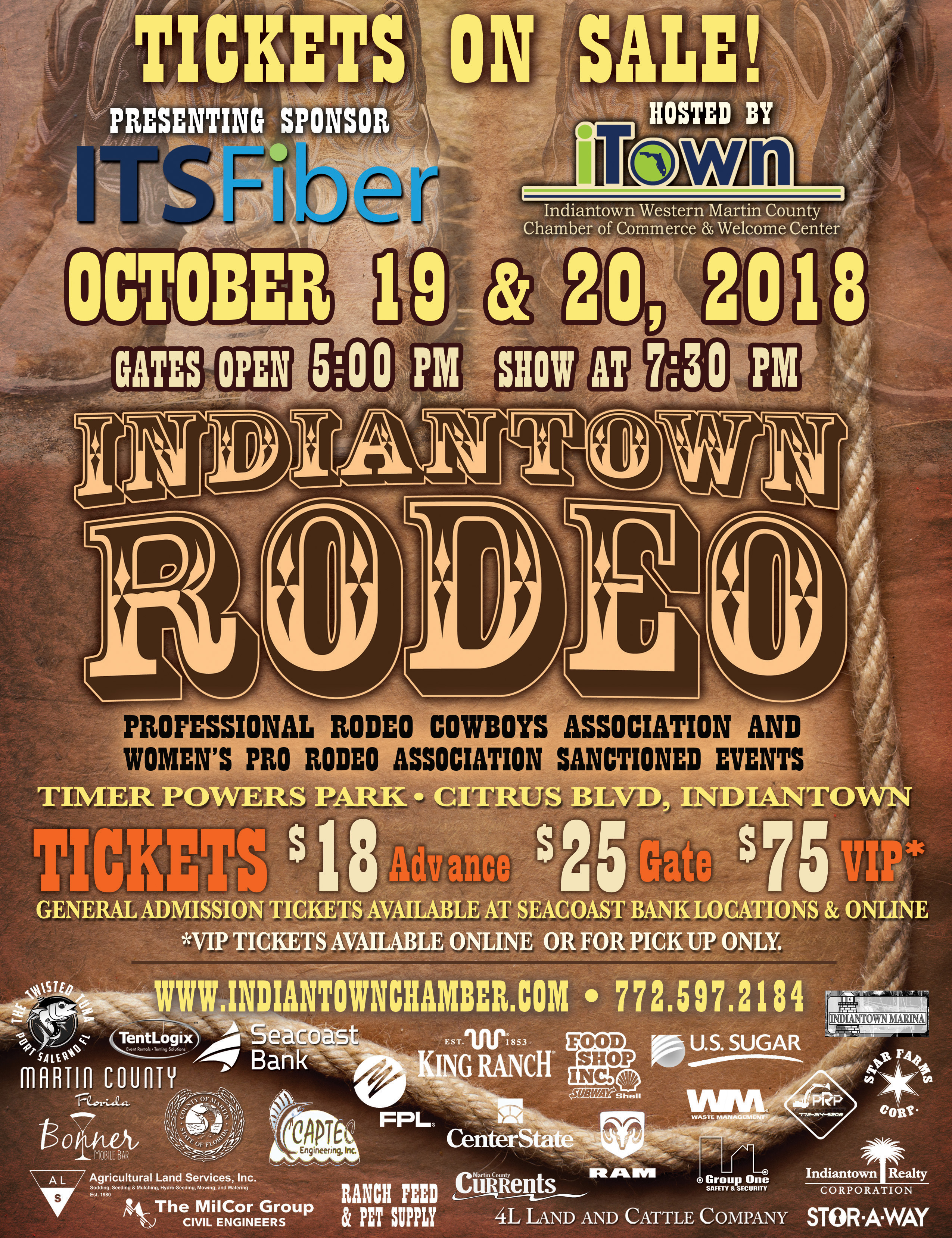 Indiantown Chamber of Commerce 2018 Indiantown Rodeo